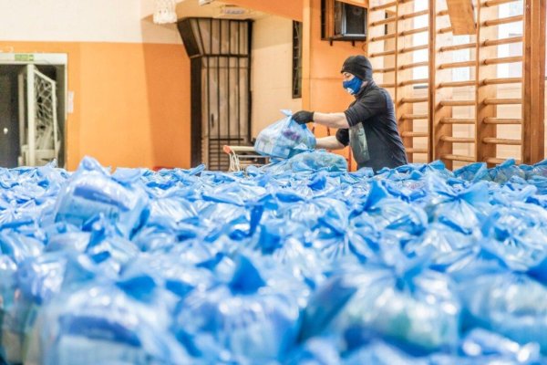 Comienza una nueva entrega de módulos alimentarios