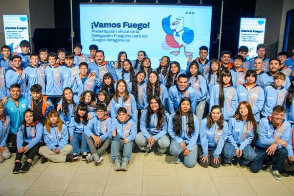 Tierra del Fuego presentó a la delegación que participará en los Juegos Patagónicos