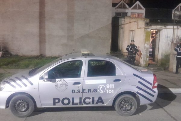 Allanamiento en Chacra II por una denuncia de amenazas