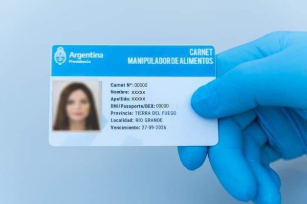 Tramitá el Carnet de Manipulación de Alimentos de manera simple y sencilla