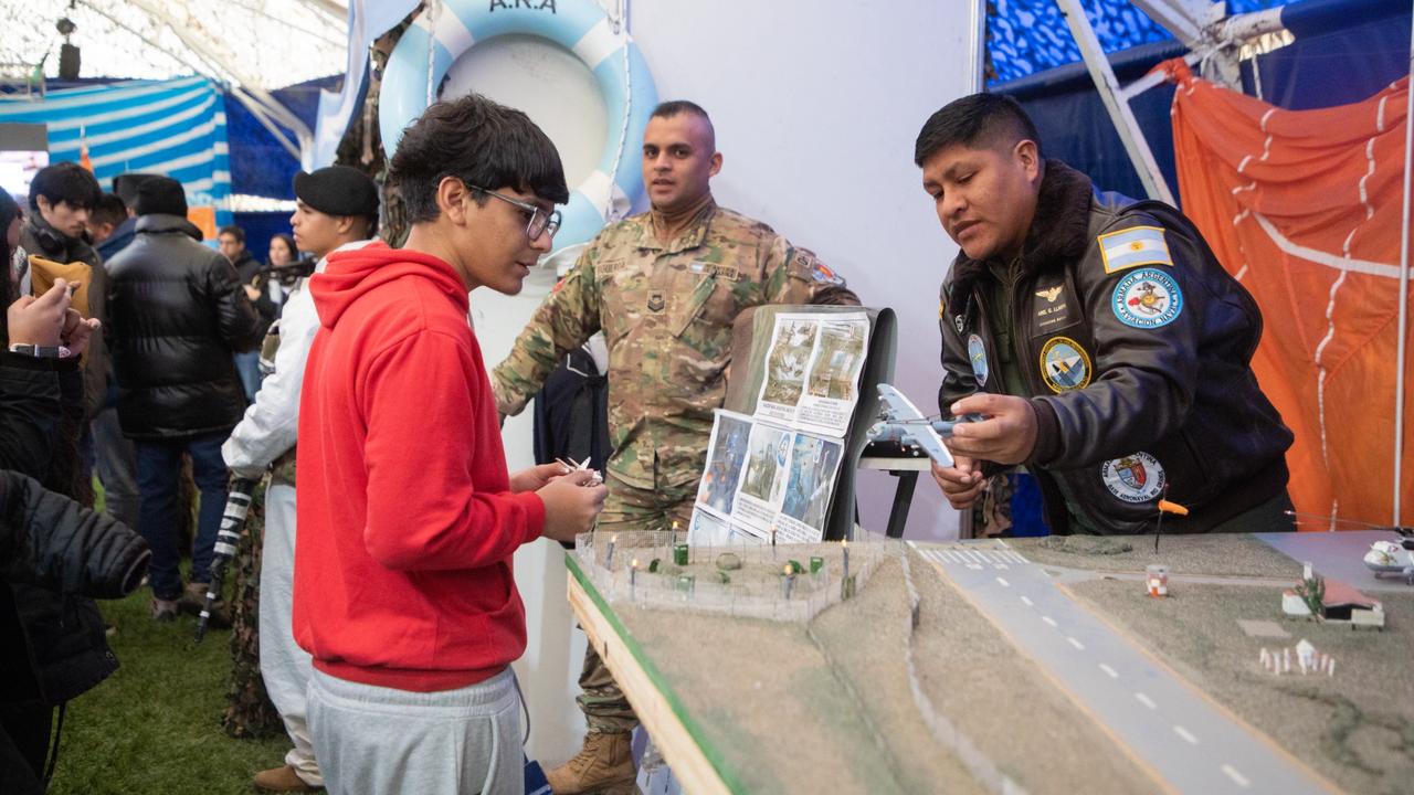 Más de 20 mil personas visitaron la Carpa de la Dignidad en esta semana malvinera