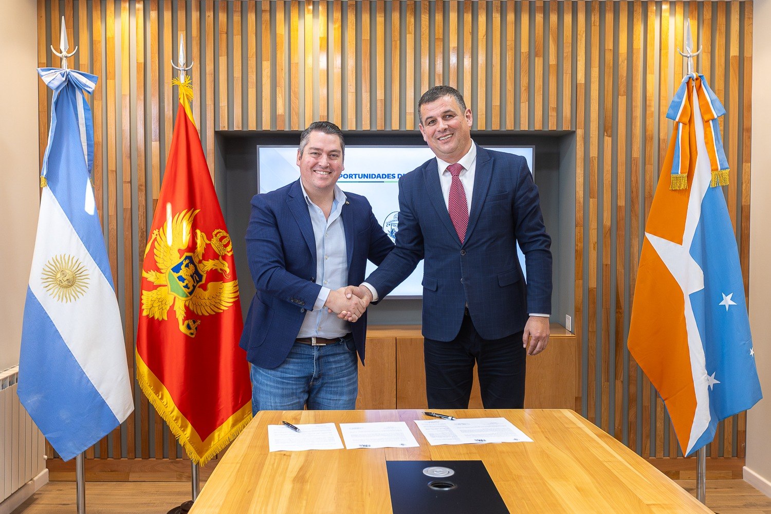 Río Grande y Herceg Novi firmaron un hermanamiento para fortalecer el intercambio cultural, turístico y educativo