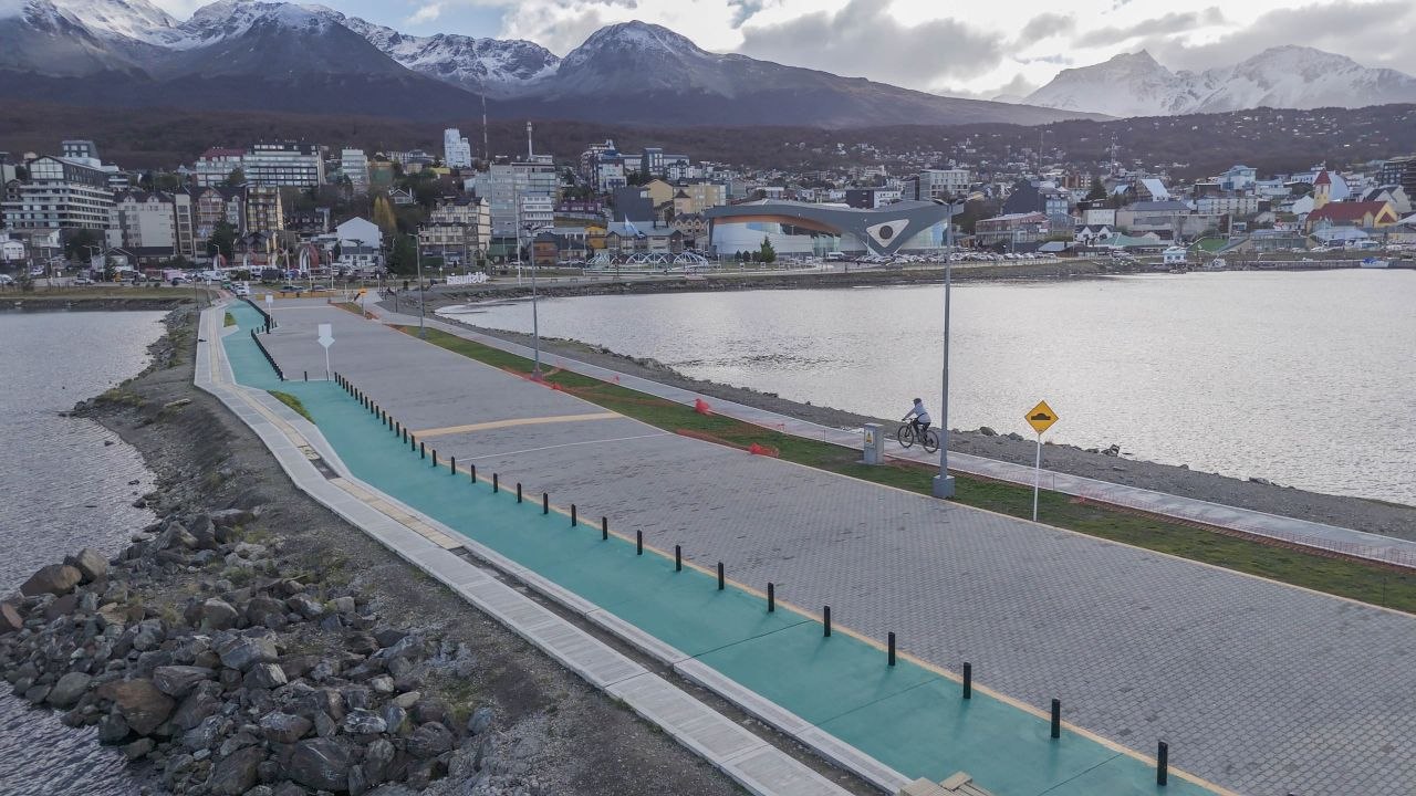 Ushuaia: quedó habilitada la circulación en la pasarela Fique