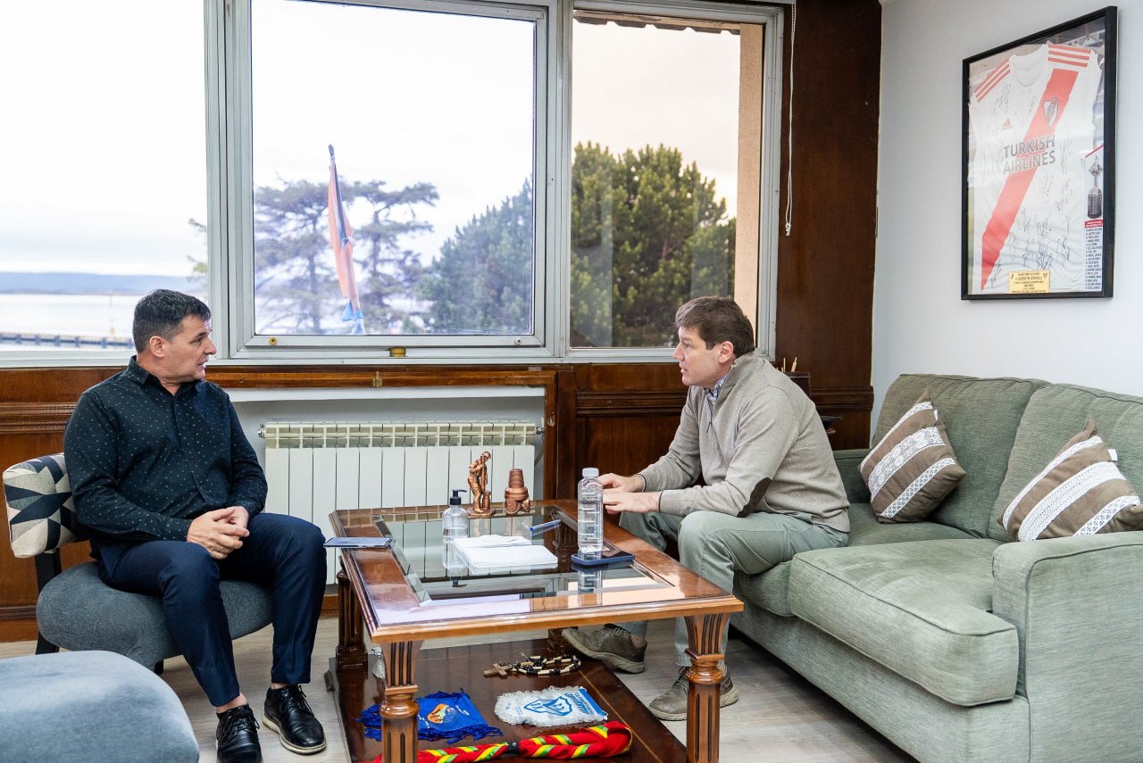 EL gobernador Melella recibió al nuevo director ejecutivo del PAMI Tierra del Fuego