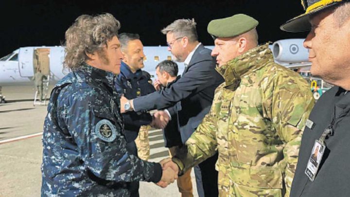 Milei anunció una base naval integrada en Tierra del Fuego