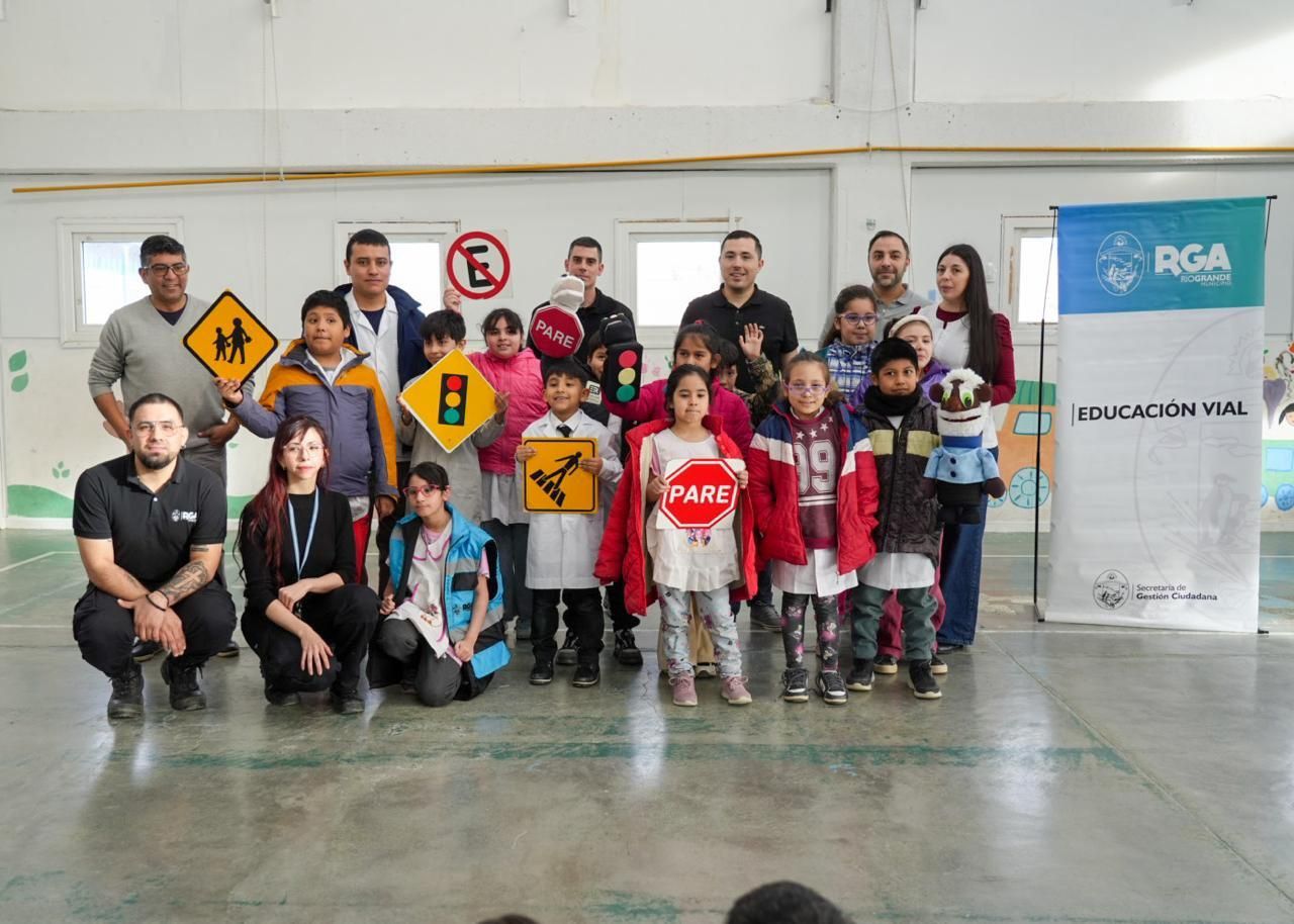 El Municipio acompañó a estudiantes de la escuela N⁰. 44 en una jornada de educación vial